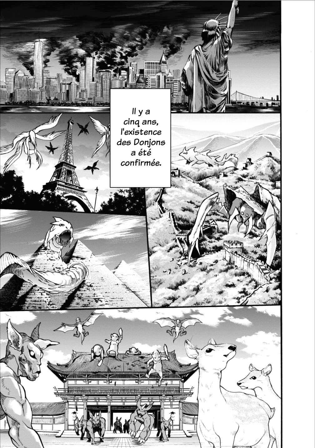 Boukenka Ni Narou!: Skill Board De Dungeon Kouryaku: Chapter 1 - Page 1
